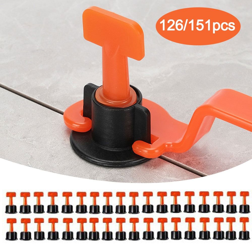 Ceramic Tile Floor - 126pcs/151pcs Replacement Floor Leveling Tile Spacers