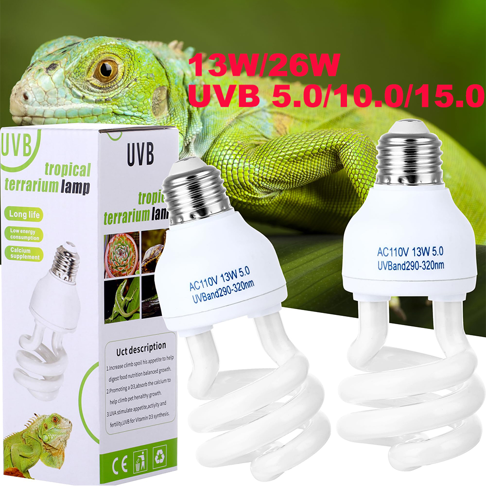 Ceramic Heat Emitter - UVB 5.0 10.0 Reptile Heating Lamp