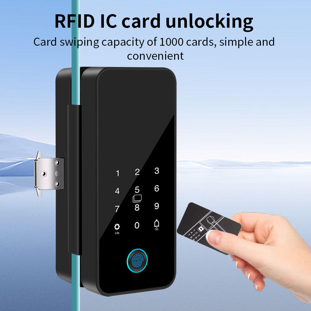 B16 Tuya APP Bluetooth Glass D - Glass Door Hinge บทวิจารณ์และราคา