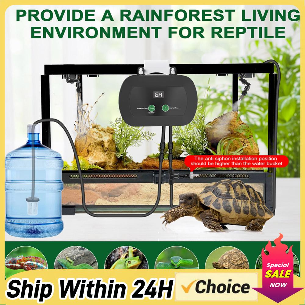 Smart Reptile Mist Sprinkler w - Misting Nozzle Reptile บทวิจารณ์และราคา