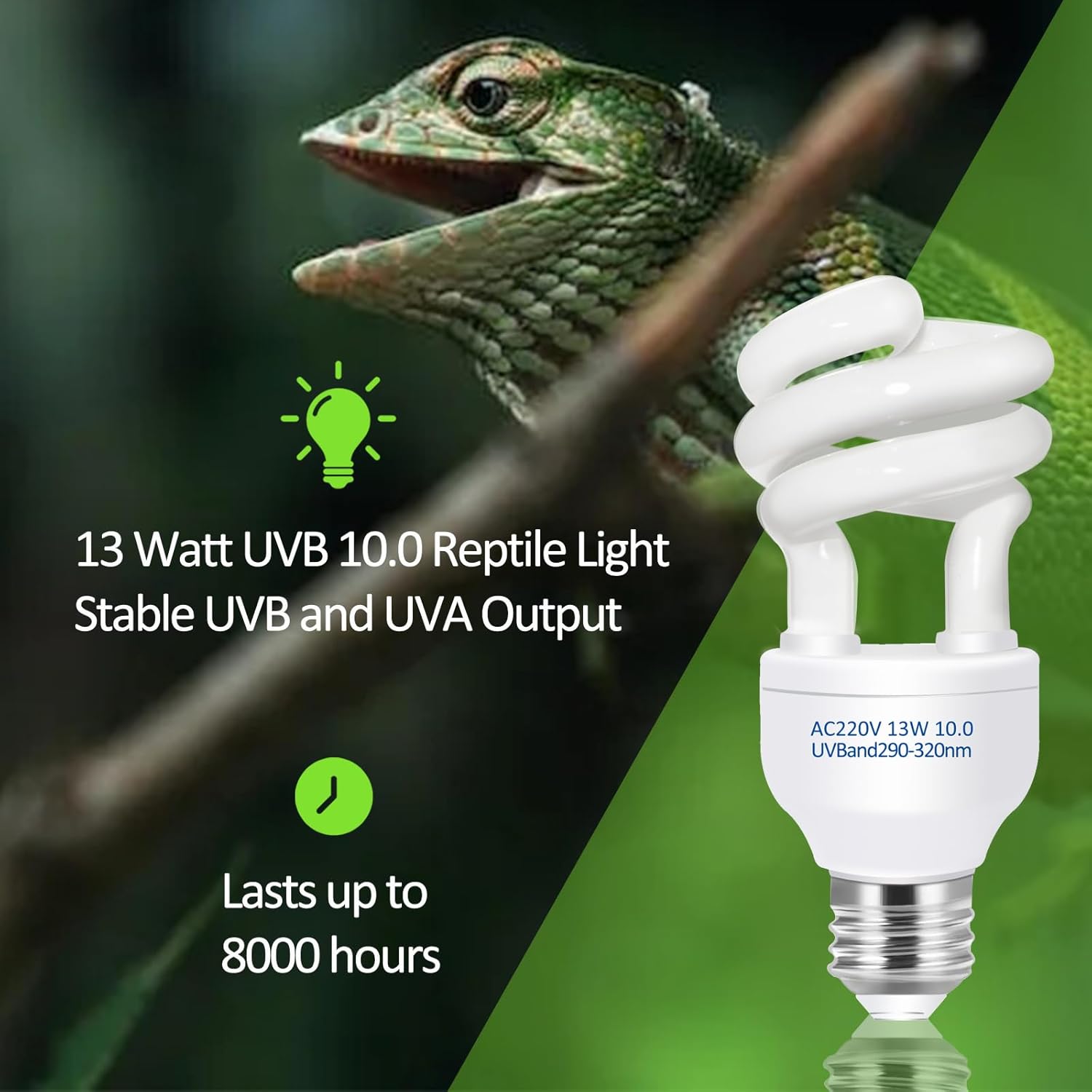 UVB 5.0 10.0 Reptile Heating L - Ceramic Heat Emitter บทวิจารณ์และราคา