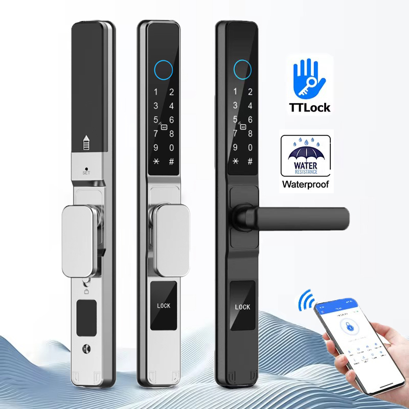Waterproof Fingerprint Smart L - Glass Door Hinge บทวิจารณ์และราคา