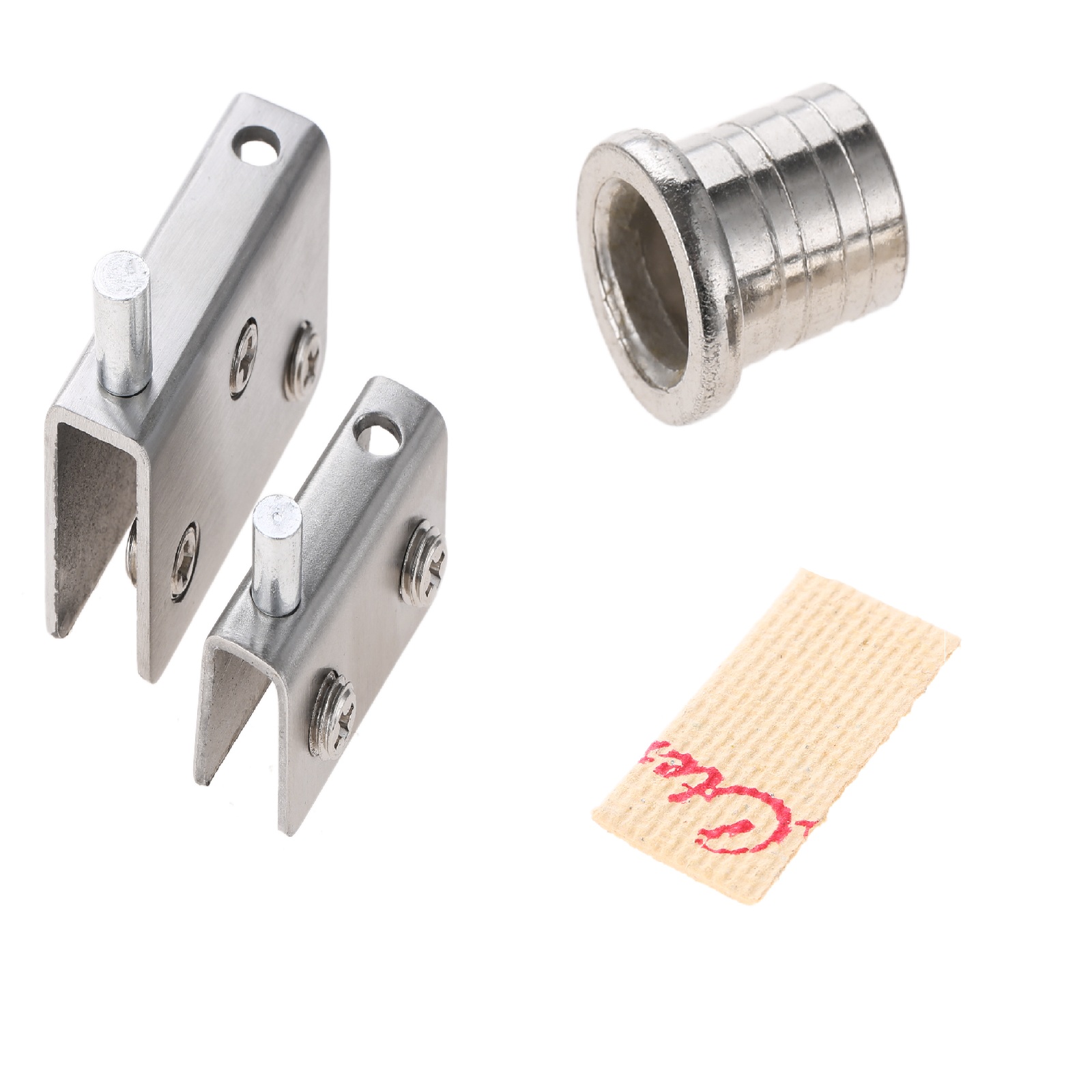 2 Pcs Glass Shelf Clamp Pivot  - Glass Door Hinge บทวิจารณ์และราคา