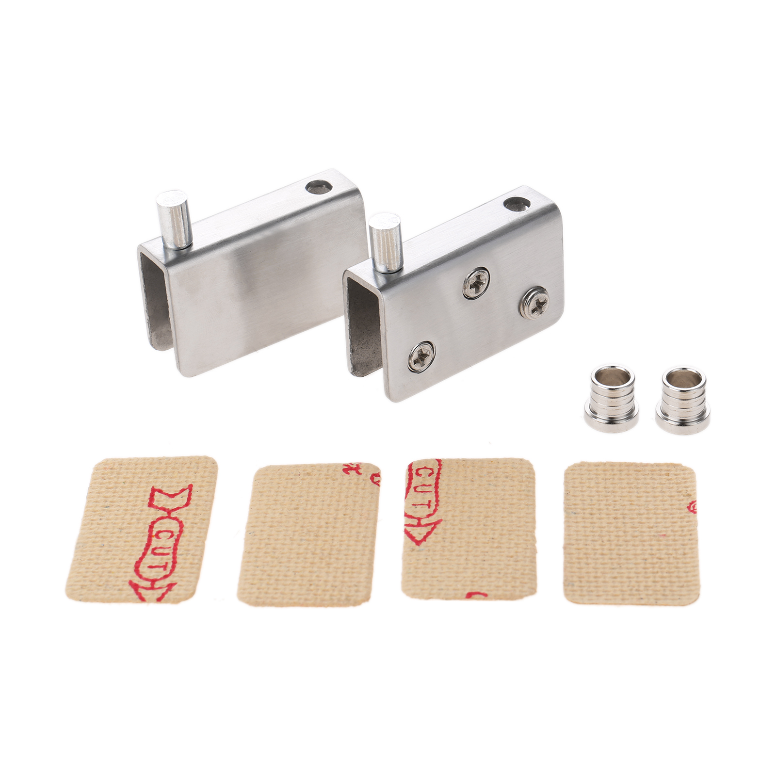 2 Pcs Glass Shelf Clamp Pivot  - Glass Door Hinge บทวิจารณ์และราคา