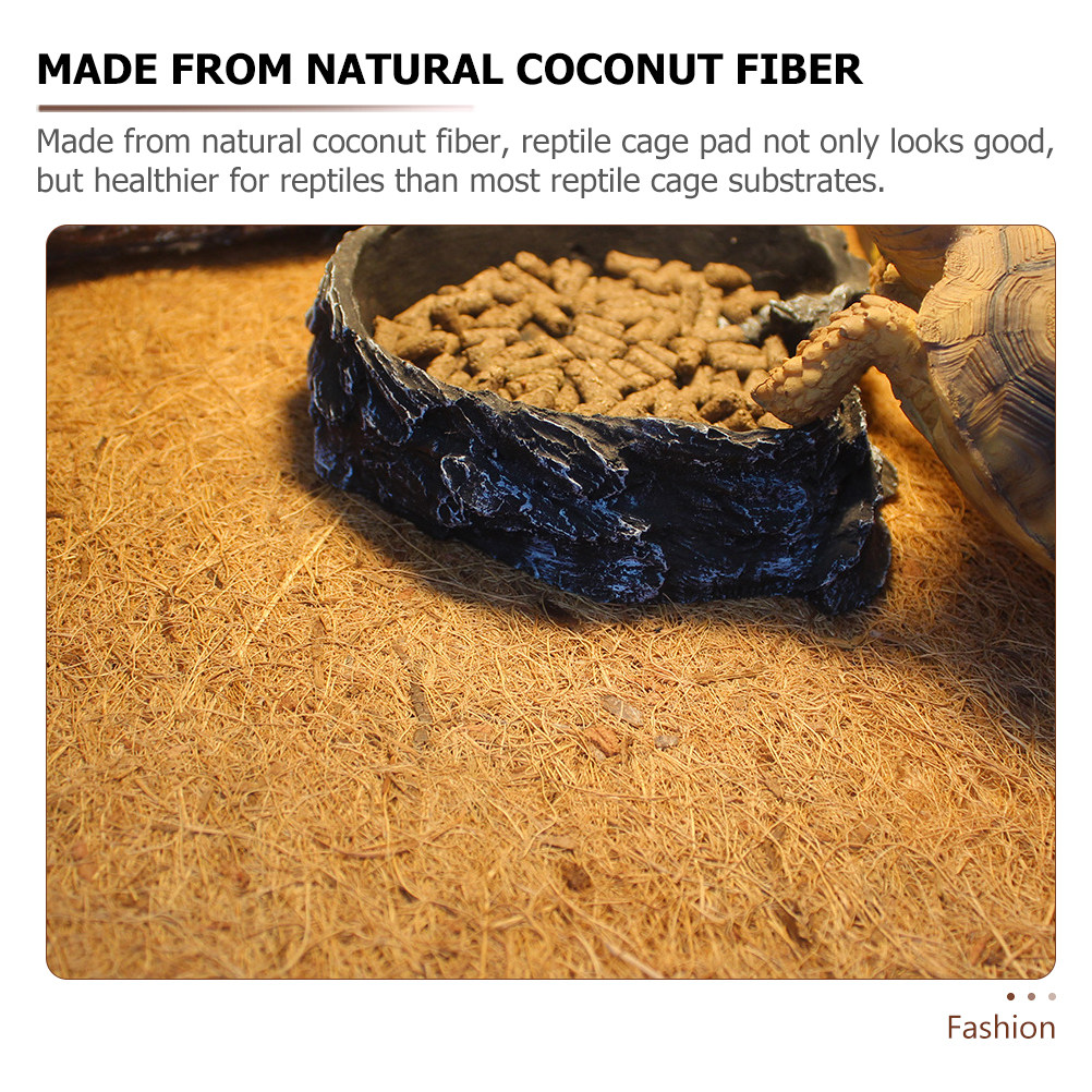 Terrarium Bedding Carpet Natur - Substrate Coconut Fiber บทวิจารณ์และราคา