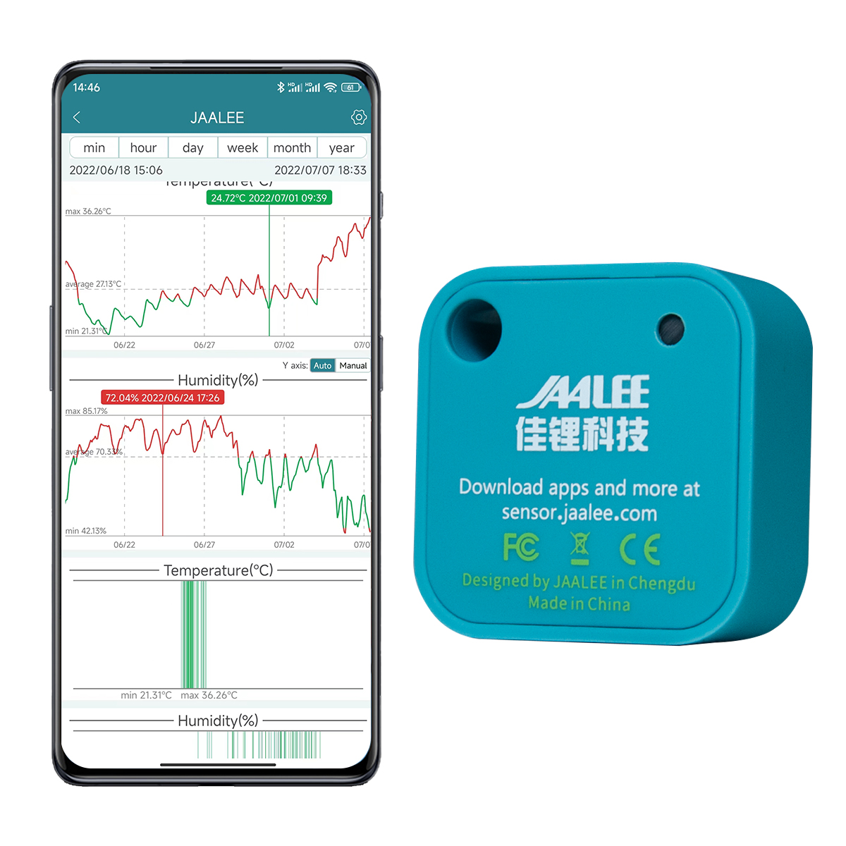jaalee JHT Temperature/Humidit - Digital Hygrometer Probe บทวิจารณ์และราคา