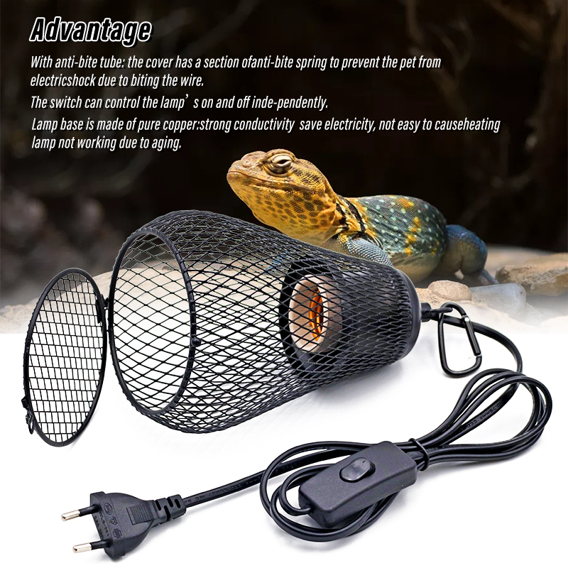 Pet Reptile Heat Lamp Shade In - Ceramic Heat Emitter บทวิจารณ์และราคา