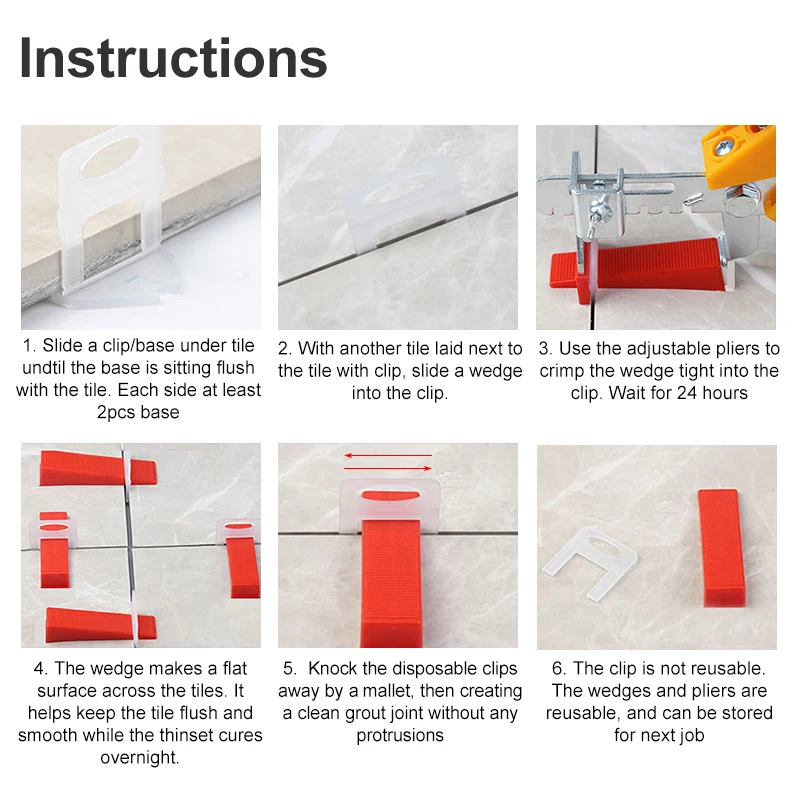 100pcs 1/1.5/2/2.5/3mm Ceramic - Ceramic Tile Floor บทวิจารณ์และราคา