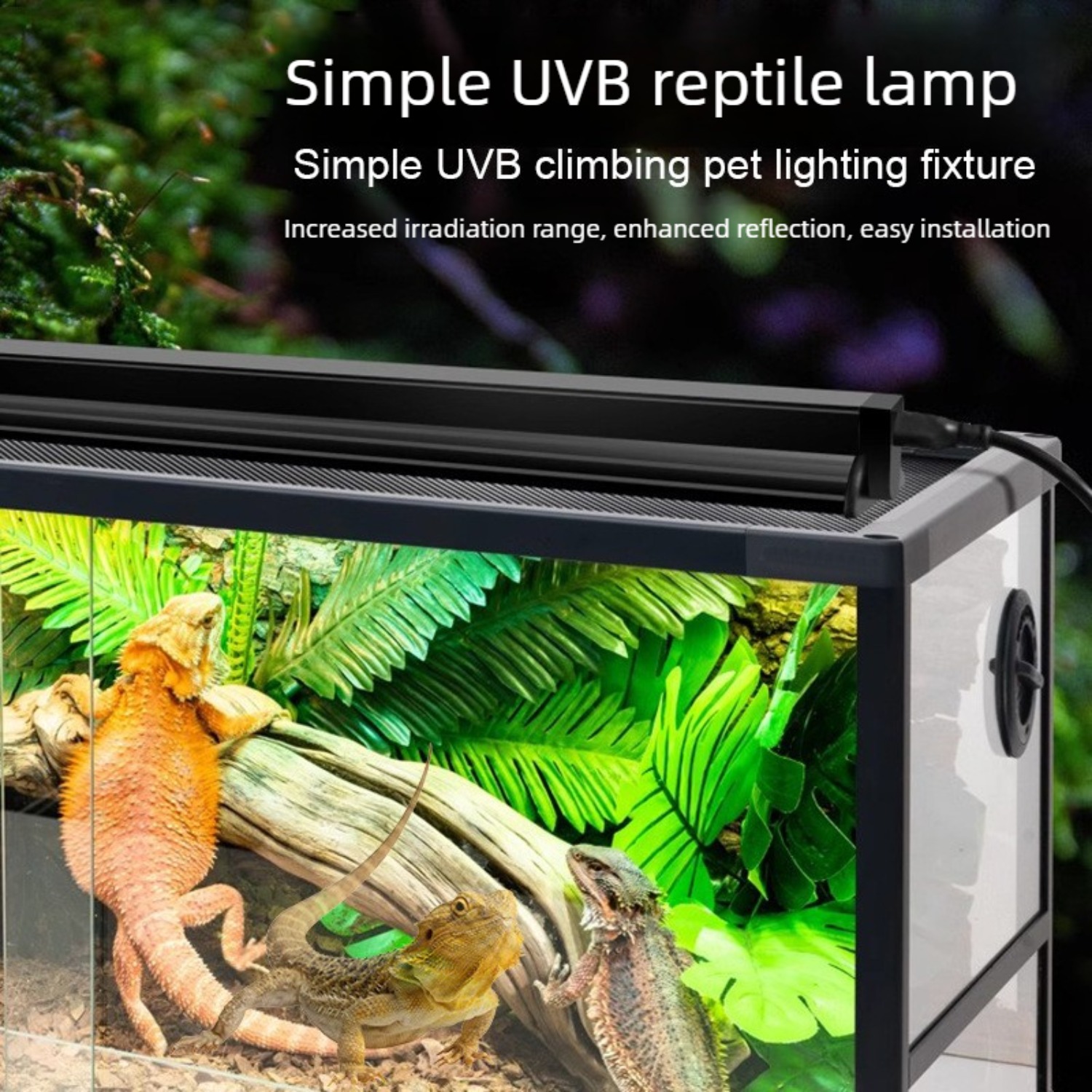 Reptile UVB Lamp Combo Kit UVA - Calcium Powder Reptile บทวิจารณ์และราคา