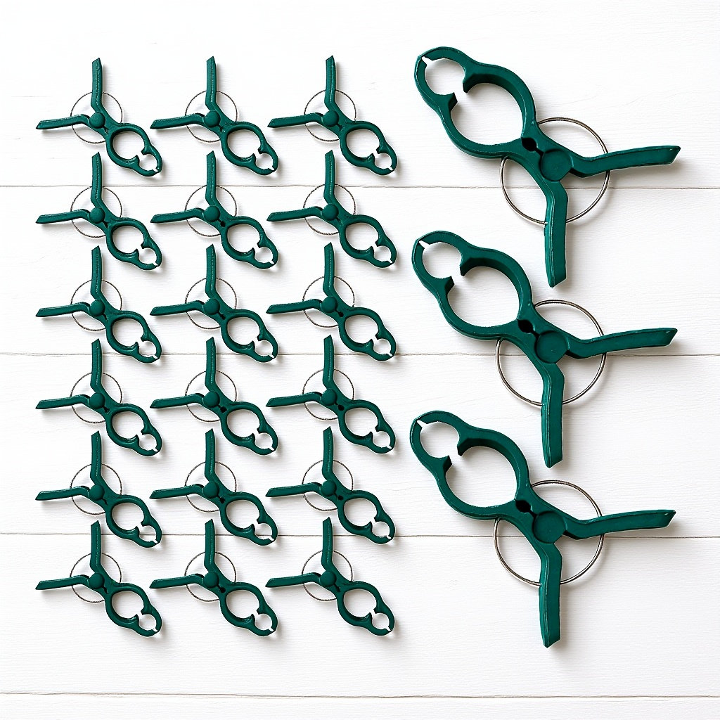 50Pcs Tomato Stem Support Clip - Vine Climbing Plastic บทวิจารณ์และราคา