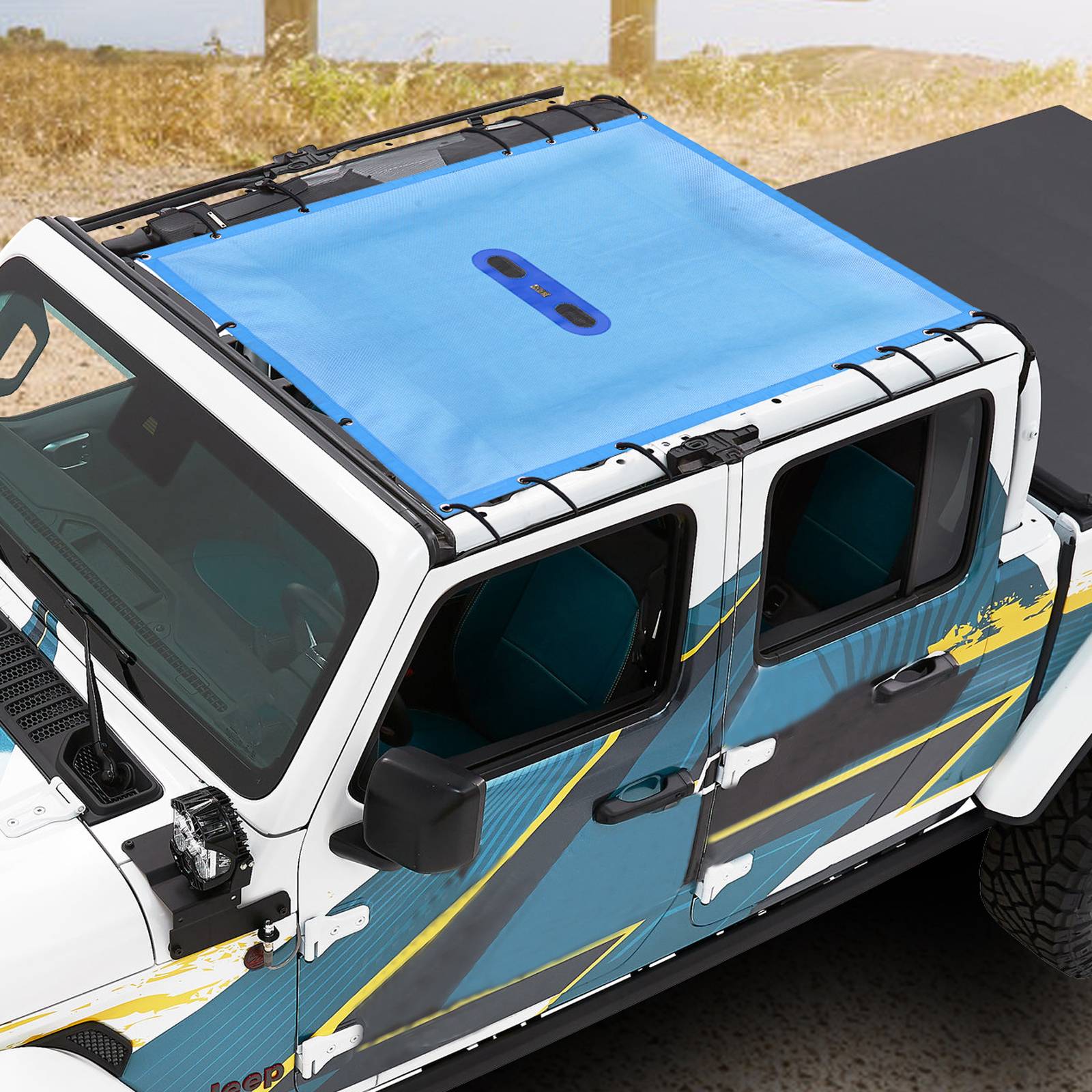 For Jeep Gladiator JT 4 Door A - Screen Top Mesh บทวิจารณ์และราคา