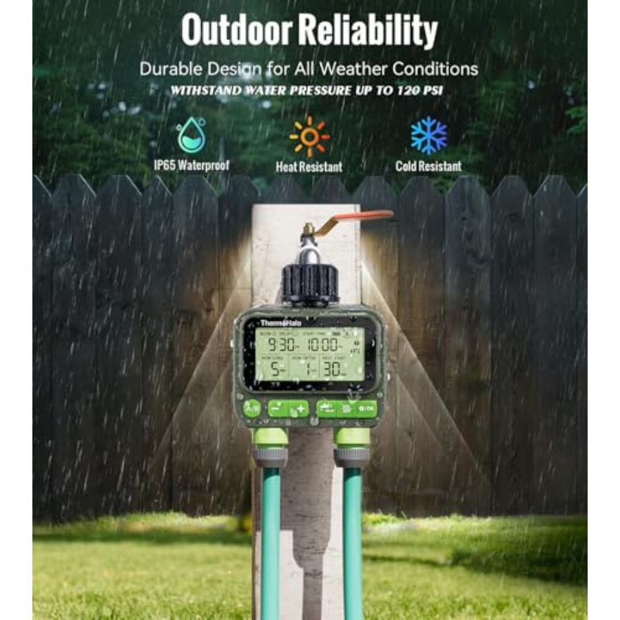 Smart Sprinkler Timer for Lawn - Timer Dual Outlet บทวิจารณ์และราคา
