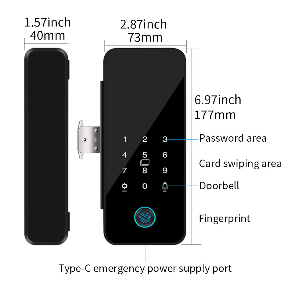 Tuya Smart Life Bluetooth Glas - Glass Door Hinge บทวิจารณ์และราคา