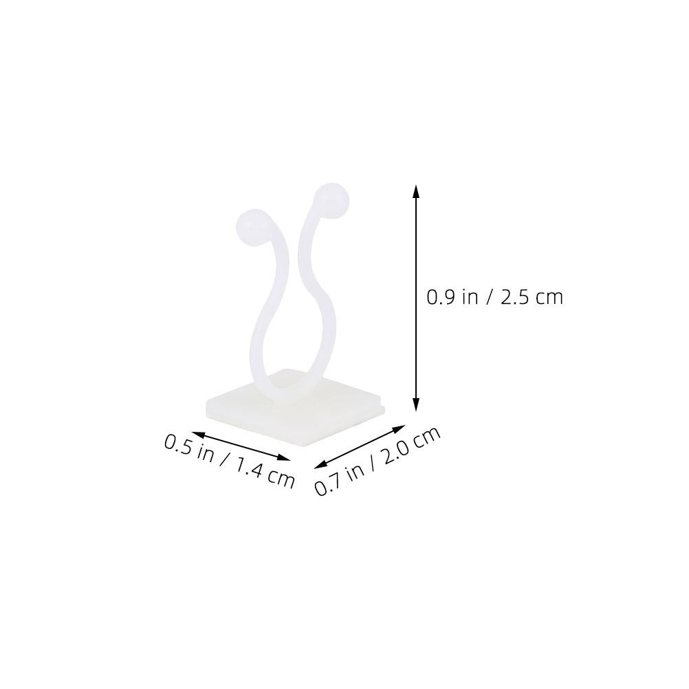 100Pcs Green Plant Fixing Clip - Vine Climbing Plastic บทวิจารณ์และราคา