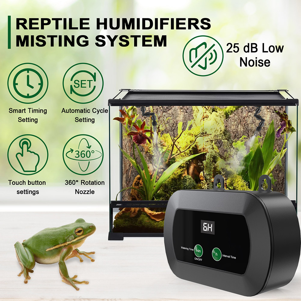 Automatic Reptile Mist Sprinkl - Misting Nozzle Reptile บทวิจารณ์และราคา