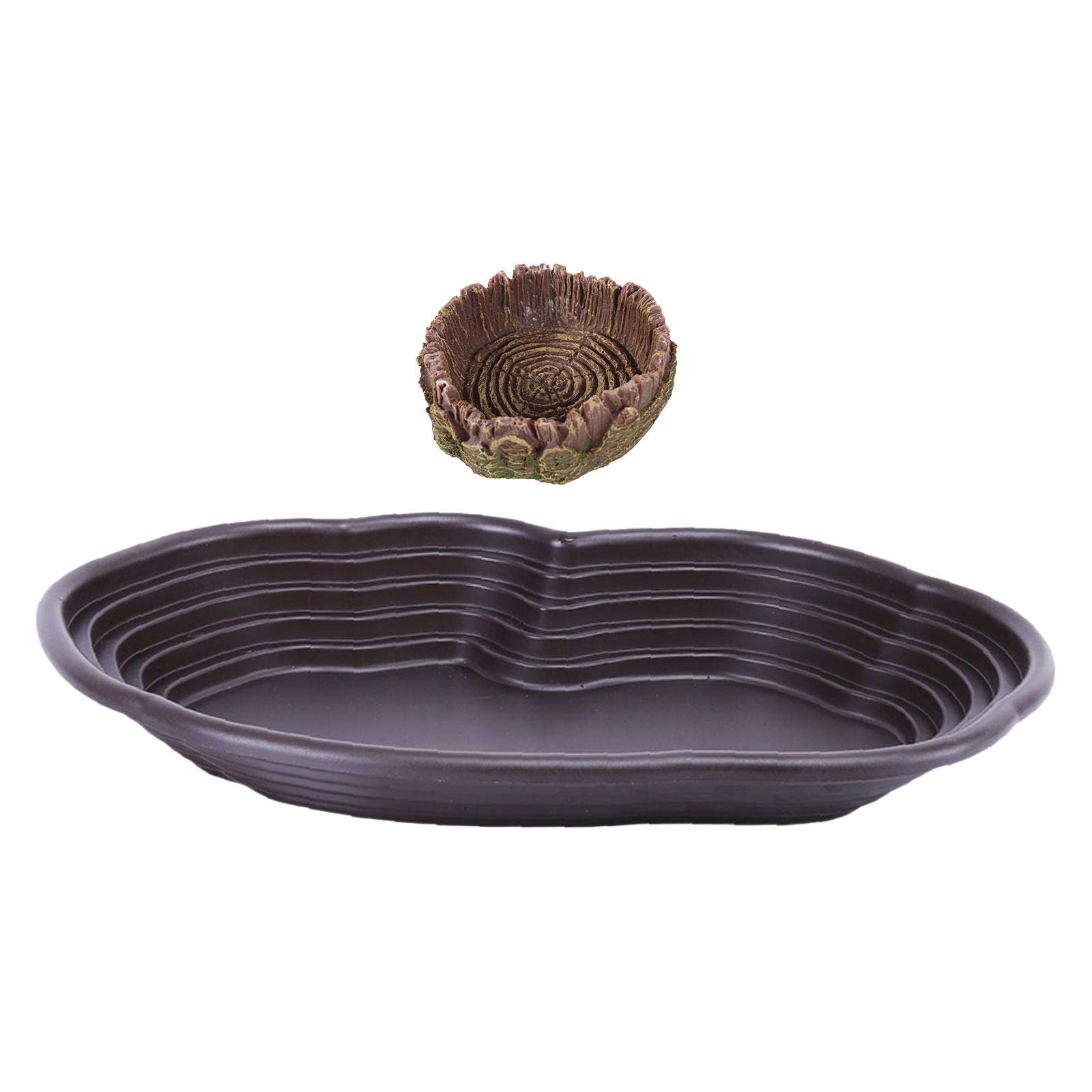 Reptile Bathing Dish Tortoise  - Water Dish Reptile บทวิจารณ์และราคา