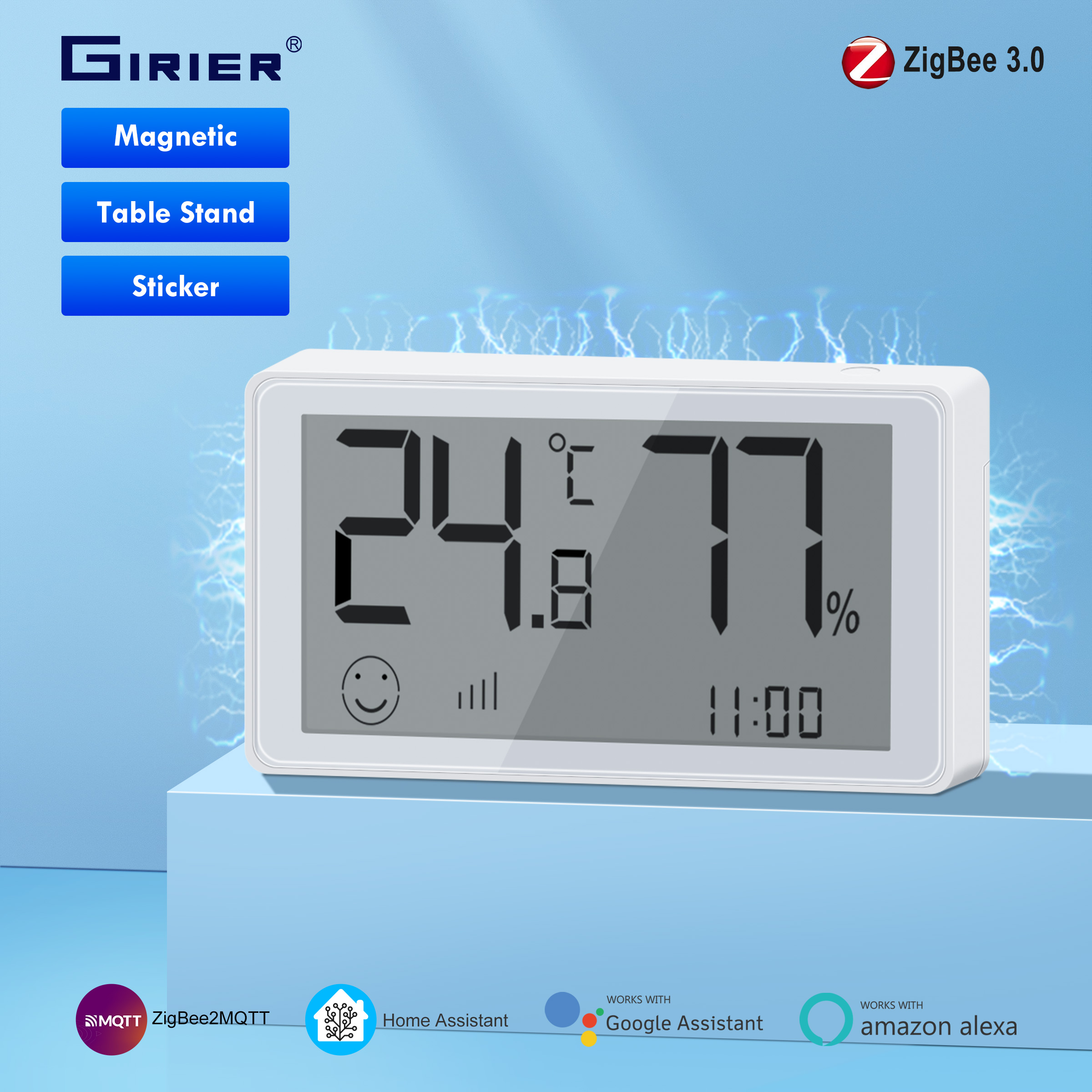 GIRIER ZigBee 3.0 Smart Temper - Digital Hygrometer Probe บทวิจารณ์และราคา