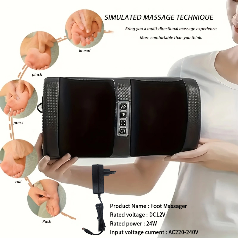 Heating and Kneading Foot Mass - Timer Dual Outlet บทวิจารณ์และราคา