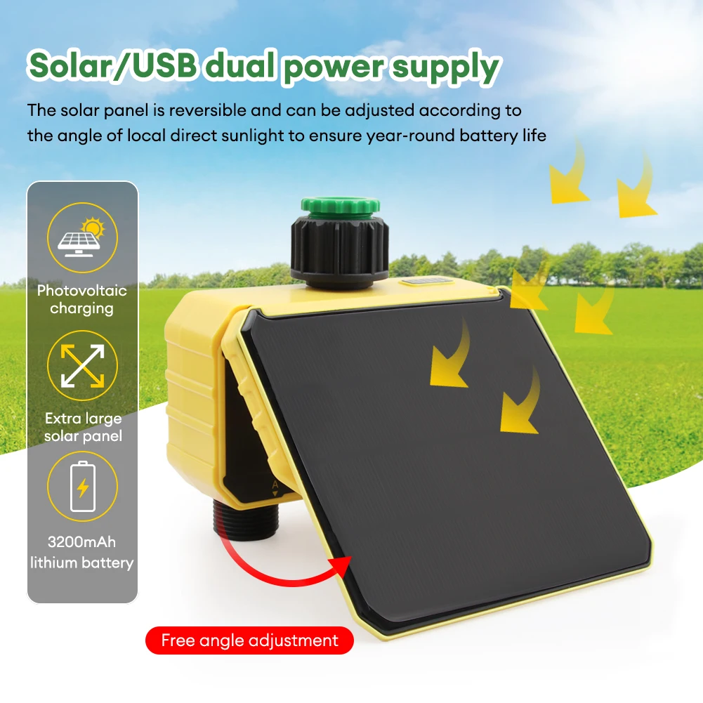 WiFi Solar Timer Dual Water Va - Timer Dual Outlet บทวิจารณ์และราคา