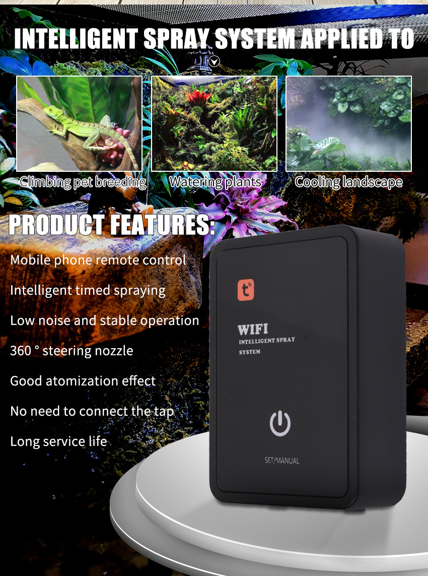 Smart WiFi Reptile Misting Sys - Misting Nozzle Reptile บทวิจารณ์และราคา