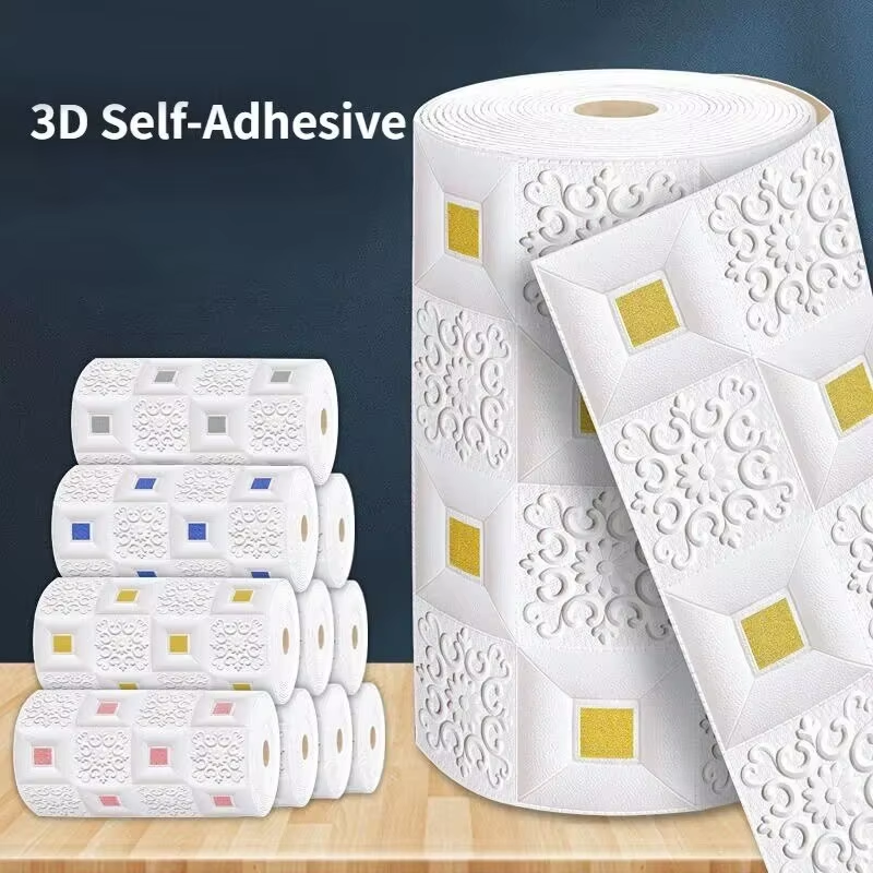3D wallpaper room decoration w - Pvc Panel Background บทวิจารณ์และราคา
