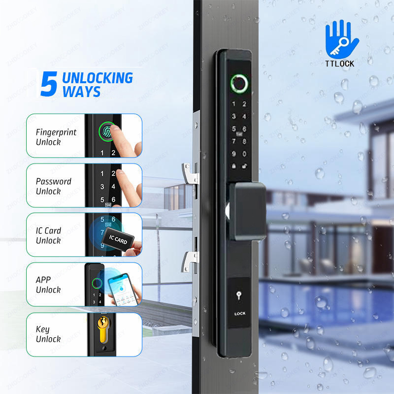 ZHDCOOKEY Biometric Digital Do - Glass Door Hinge บทวิจารณ์และราคา