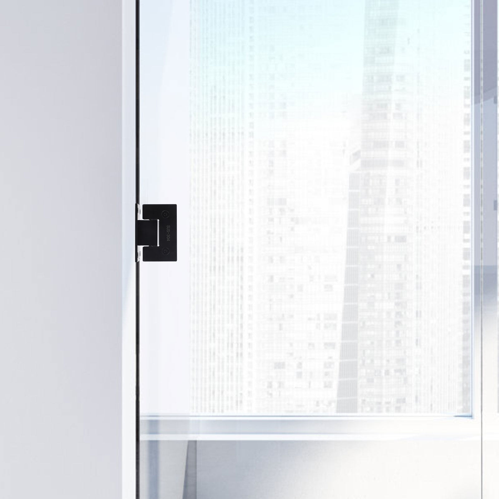 1Pcs Glass Door Clamp Bathroom - Glass Door Hinge บทวิจารณ์และราคา