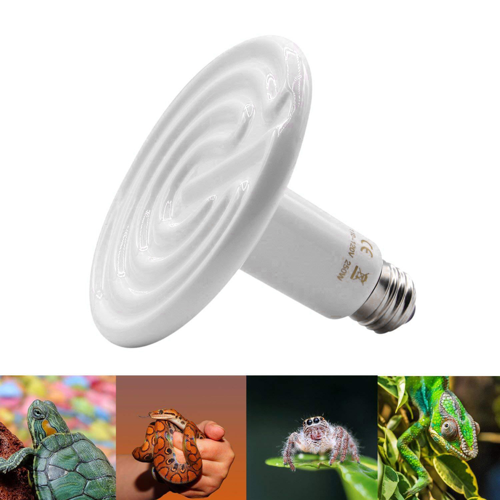 Reptile Heating Ceramic Lamp E - Ceramic Heat Emitter บทวิจารณ์และราคา