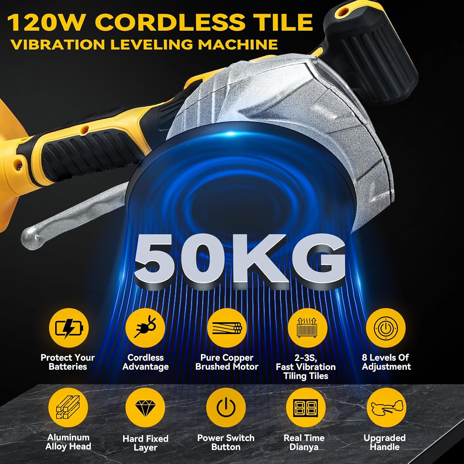 Tile Vibration Leveling Machin - Ceramic Tile Floor บทวิจารณ์และราคา