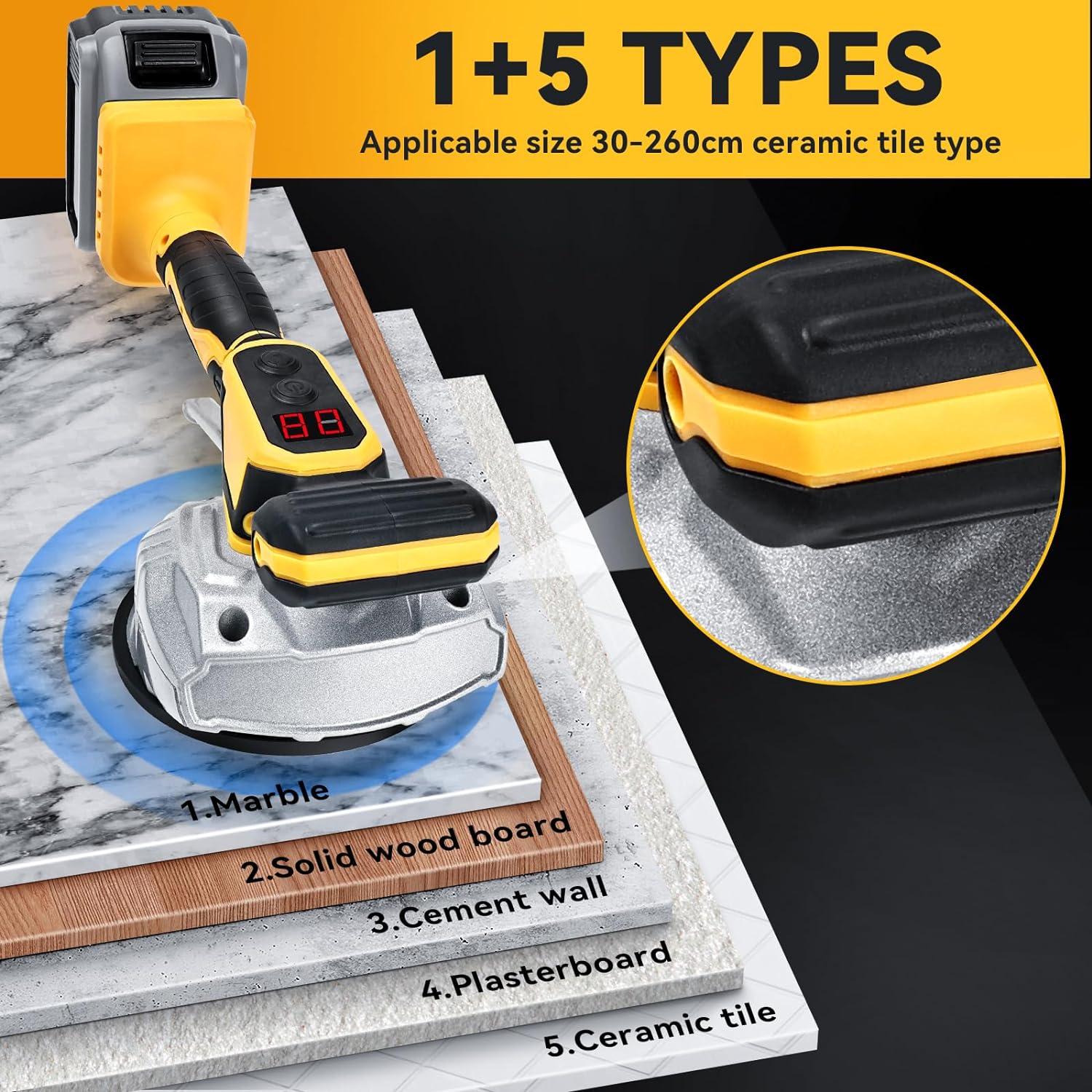 Tile Vibration Leveling Machin - Ceramic Tile Floor บทวิจารณ์และราคา