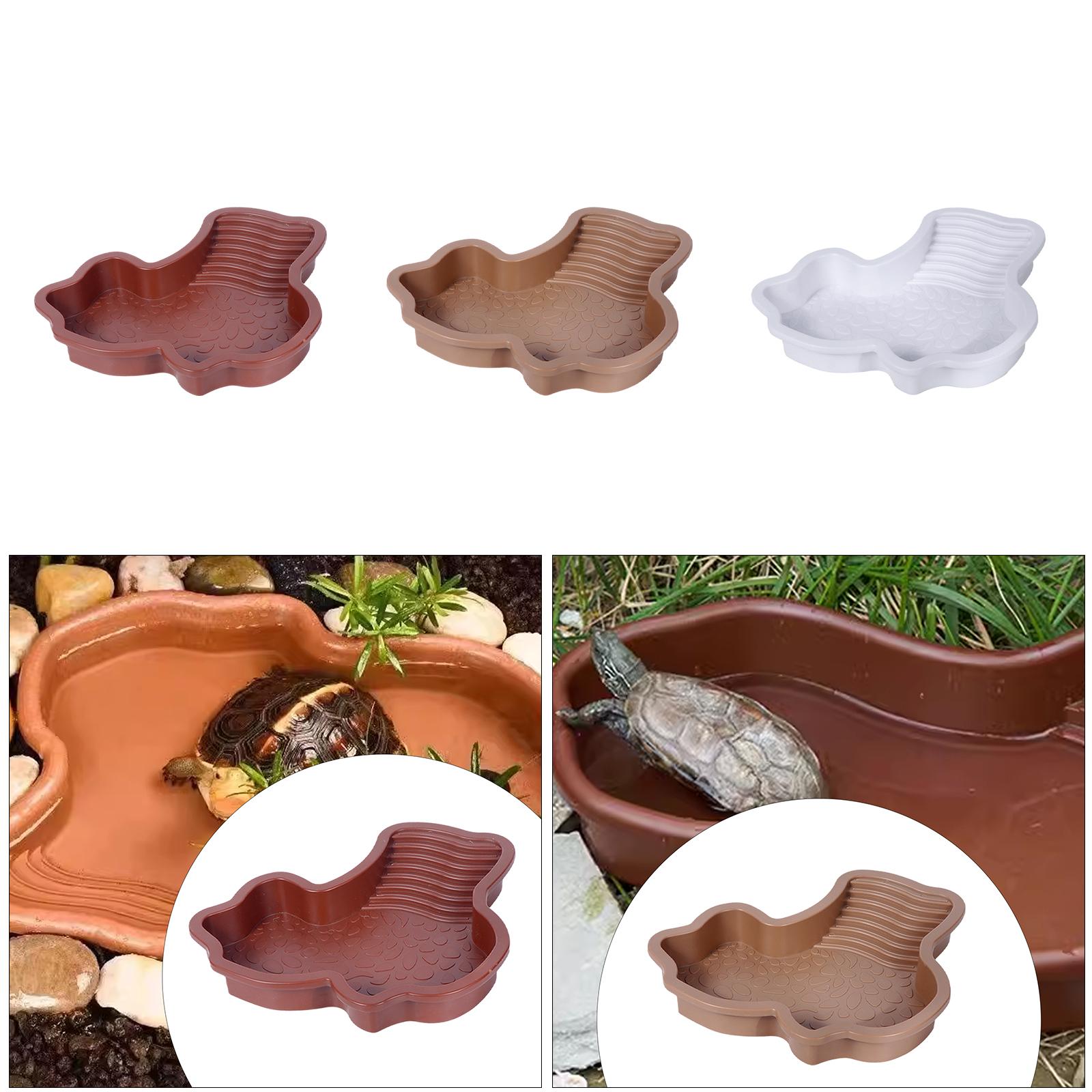 Reptile Bathing Dish Pool Rept - Water Dish Reptile บทวิจารณ์และราคา