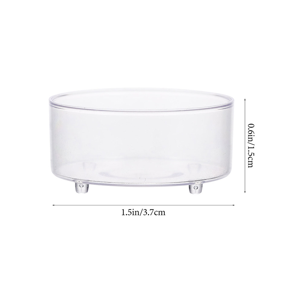 10Pcs Acrylic Reptile Food Dis - Water Dish Reptile บทวิจารณ์และราคา
