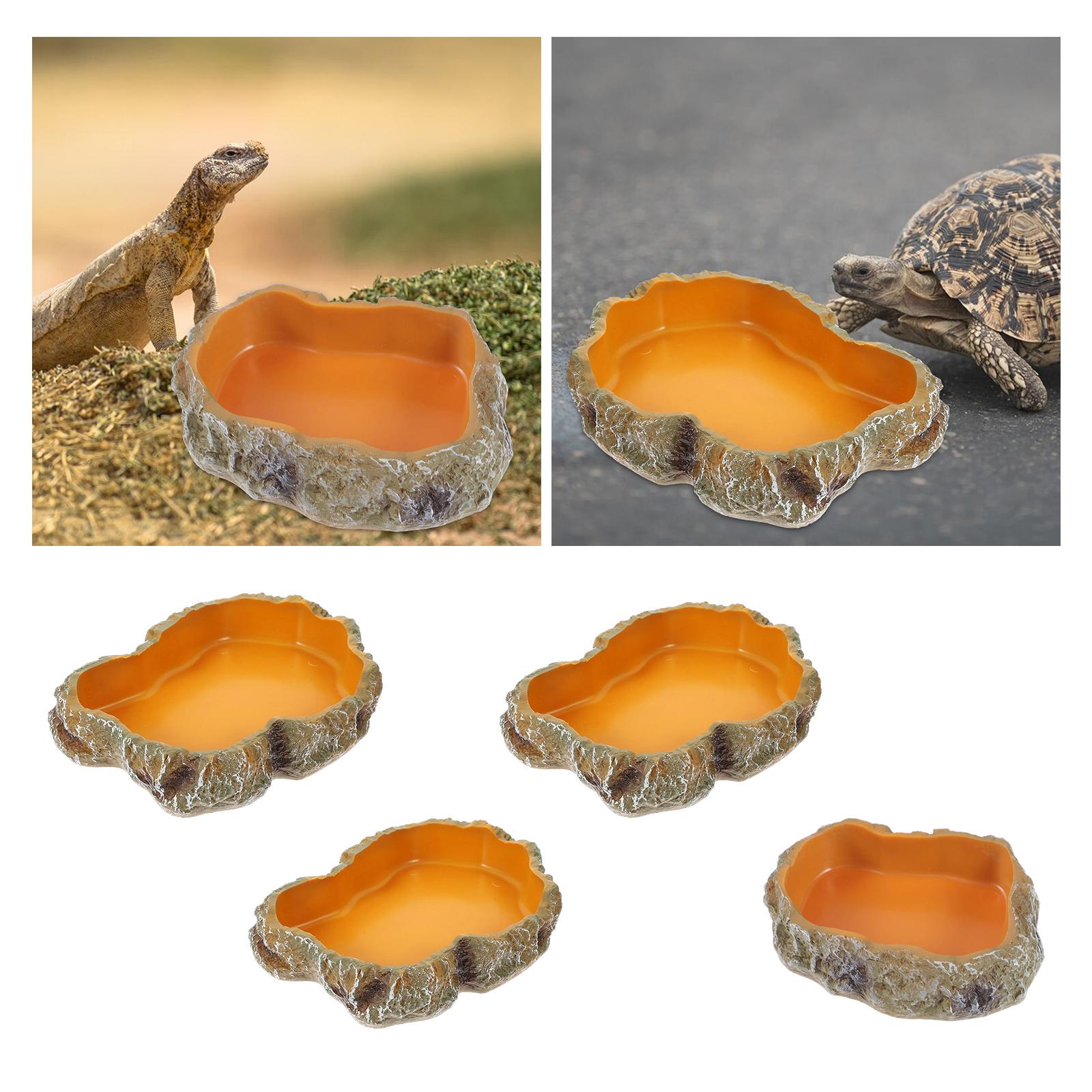 Reptile Water Bowls Decorative - Water Dish Reptile บทวิจารณ์และราคา