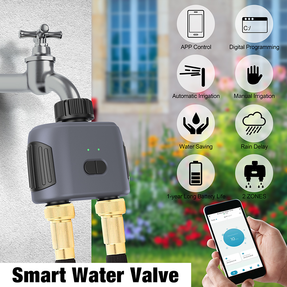 2 Outlets Tuya Smart Garden Wa - Timer Dual Outlet บทวิจารณ์และราคา