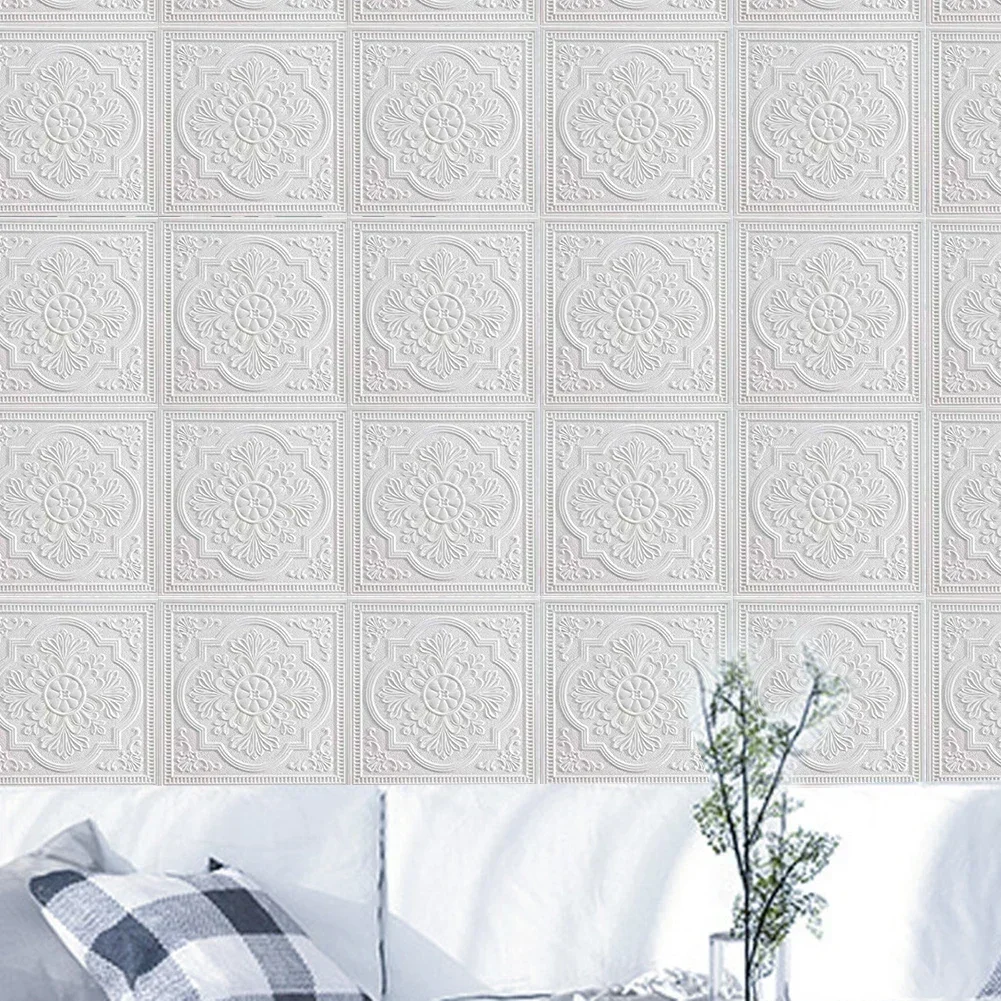 1/10 Pc 3D Wall Panel Wall Sti - Pvc Panel Background บทวิจารณ์และราคา