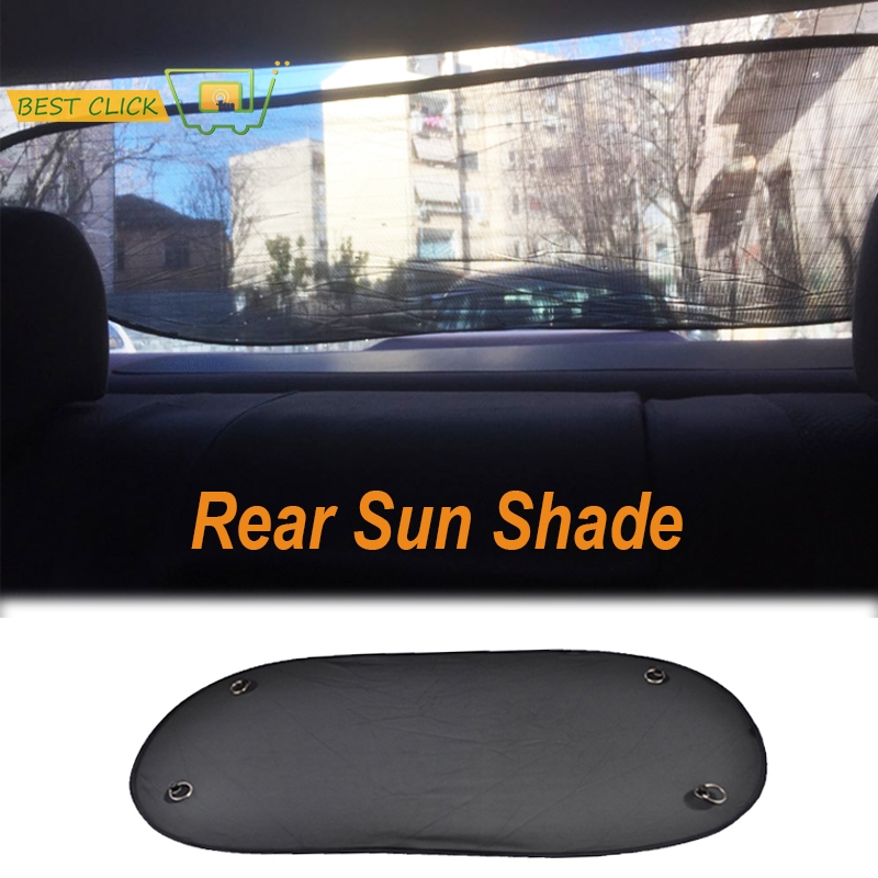 1pc Car Rear Window Sun Shades - Screen Top Mesh บทวิจารณ์และราคา