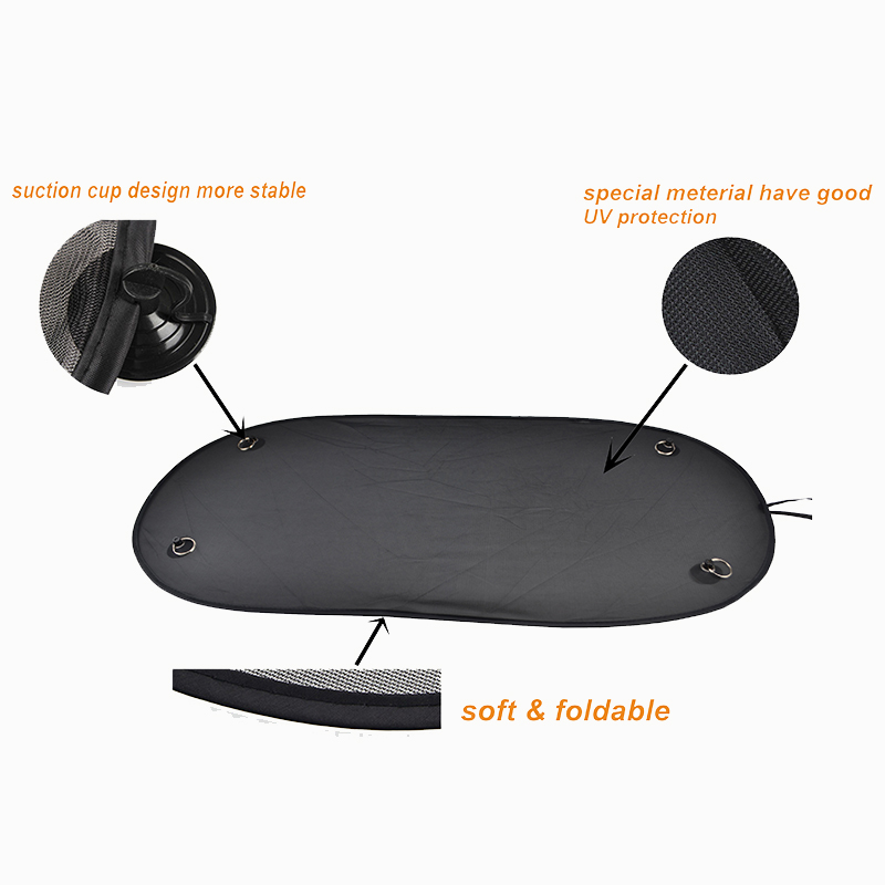 1pc Car Rear Window Sun Shades - Screen Top Mesh บทวิจารณ์และราคา