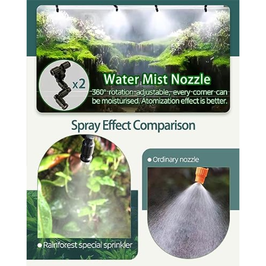 Automatic Reptile Mister Syste - Misting Nozzle Reptile บทวิจารณ์และราคา