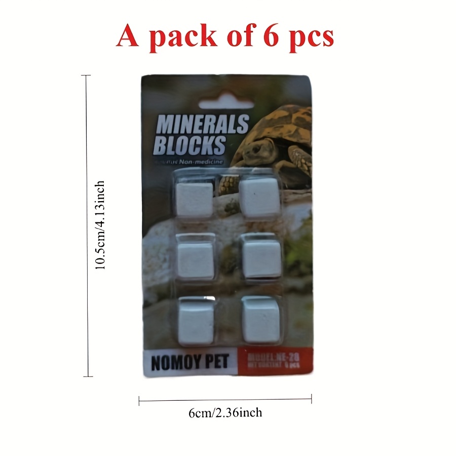 6 Pcs Fish Tank Calcium Block  - Calcium Powder Reptile บทวิจารณ์และราคา