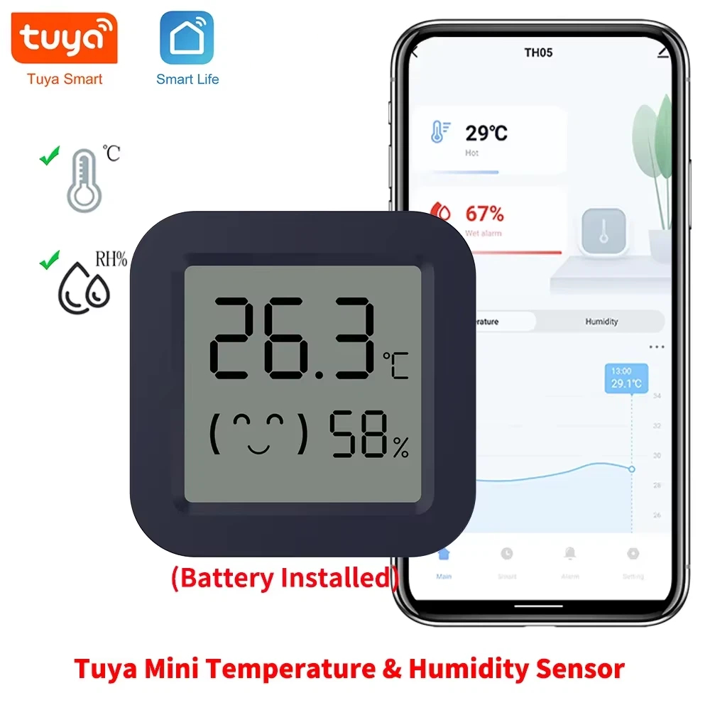 BT Temperature Humidity Sensor - Digital Hygrometer Probe บทวิจารณ์และราคา