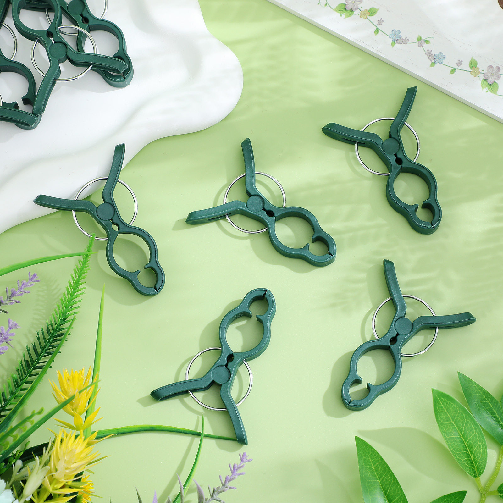 50Pcs Plastic Garden Plant Cli - Vine Climbing Plastic บทวิจารณ์และราคา