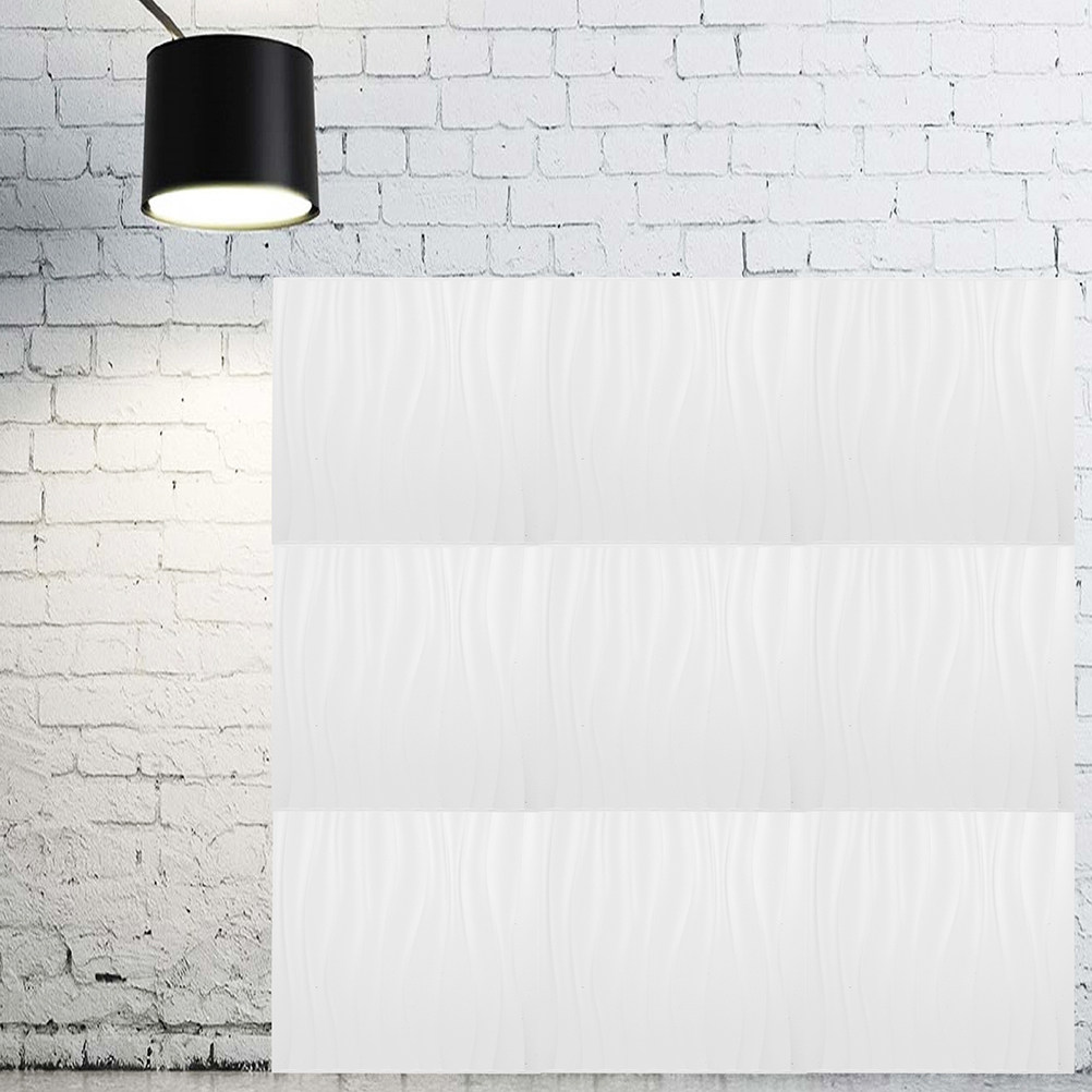 3Pcs 3D Wall Panels PVC Plasti - Pvc Panel Background บทวิจารณ์และราคา