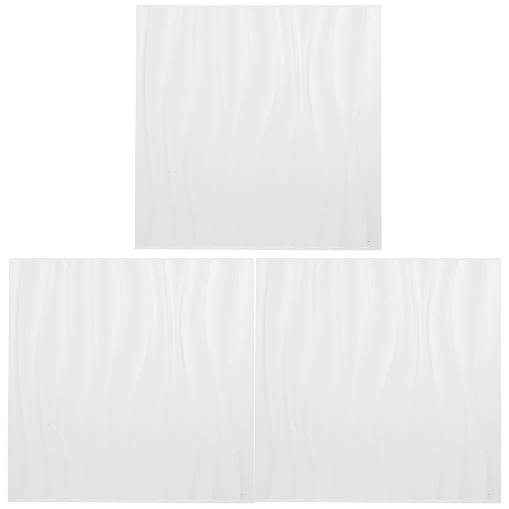 3Pcs 3D Wall Panels PVC Plasti - Pvc Panel Background บทวิจารณ์และราคา