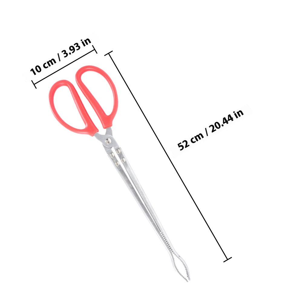 2Pcs Stainless Steel Snake Ton - Feeding Tong Stainless บทวิจารณ์และราคา