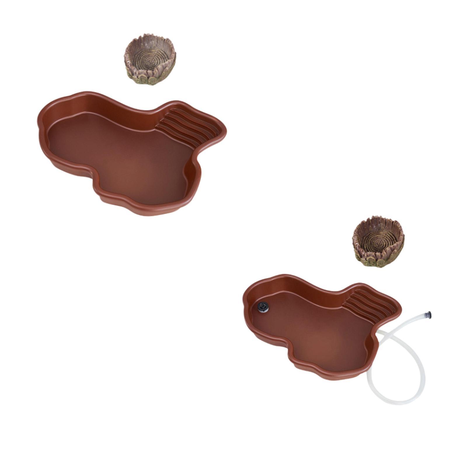 Reptile Feeding Dish Reptile B - Water Dish Reptile บทวิจารณ์และราคา